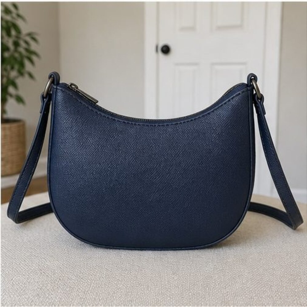 Merlot Saffiano Crossbody Bag